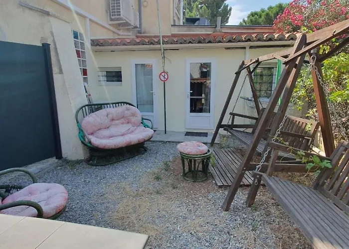 Small Bedroom With Kitchinette Private Garden 100 Metres From Sea Σπίτι διακοπών Argelès-sur-Mer